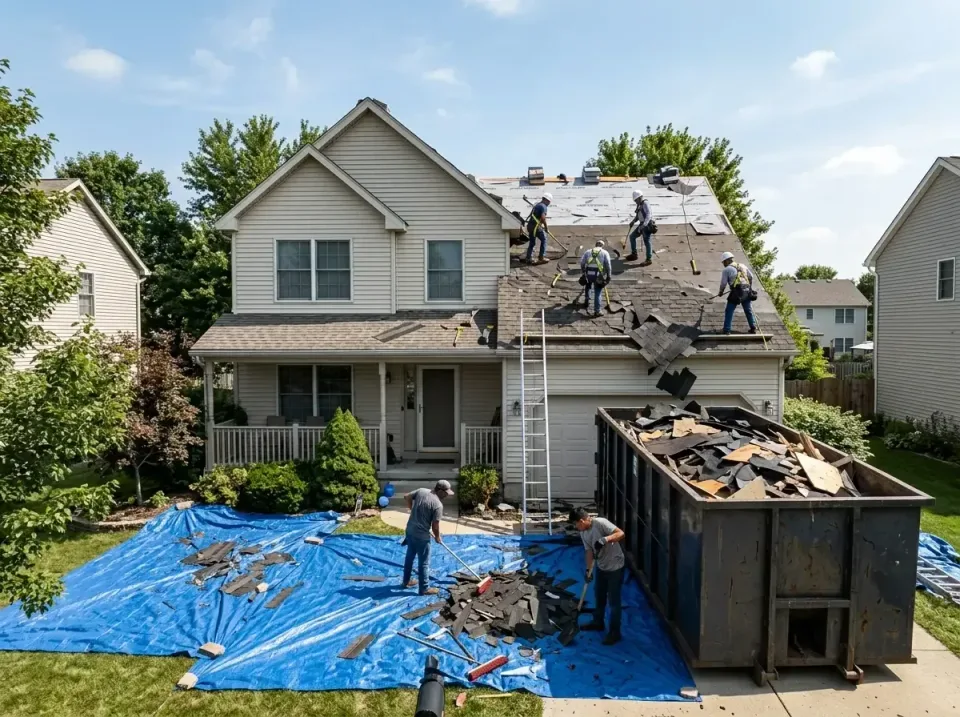 roof-replacement-debris-remova-004 — frequently asked questions, Cheapest Dumpster Rentals in Kewanee, IL